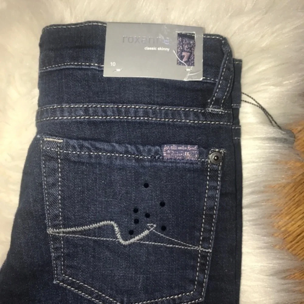 7famk‎ girls Roxanne dark wash Embellished jeans